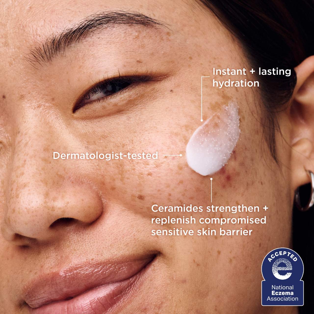 ATOBARRIER365 Cream Moisturizer with Ceramides & Niacinamide for Skin Moisture Barrier Repair