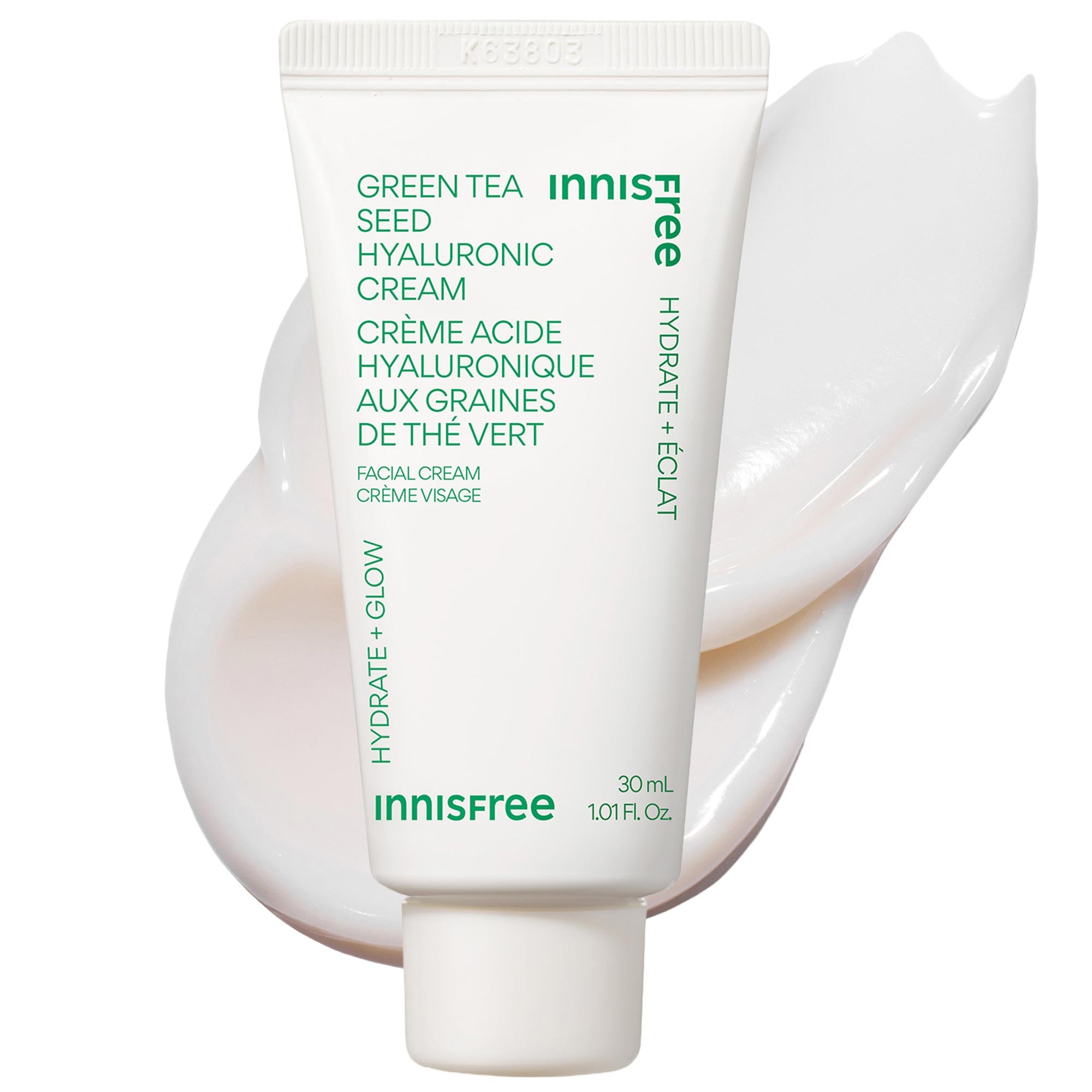 Green Tea Hyaluronic Acid Hydrating Cream for Skin Barrier Repair​