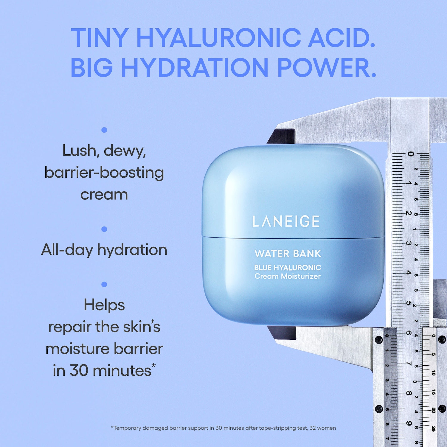 Water Bank Blue Hyaluronic Cream Moisturizer for Moisture Barrier Repair