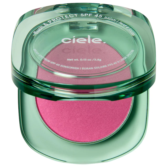 flush & PROTECT SPF 45+ powder blus
