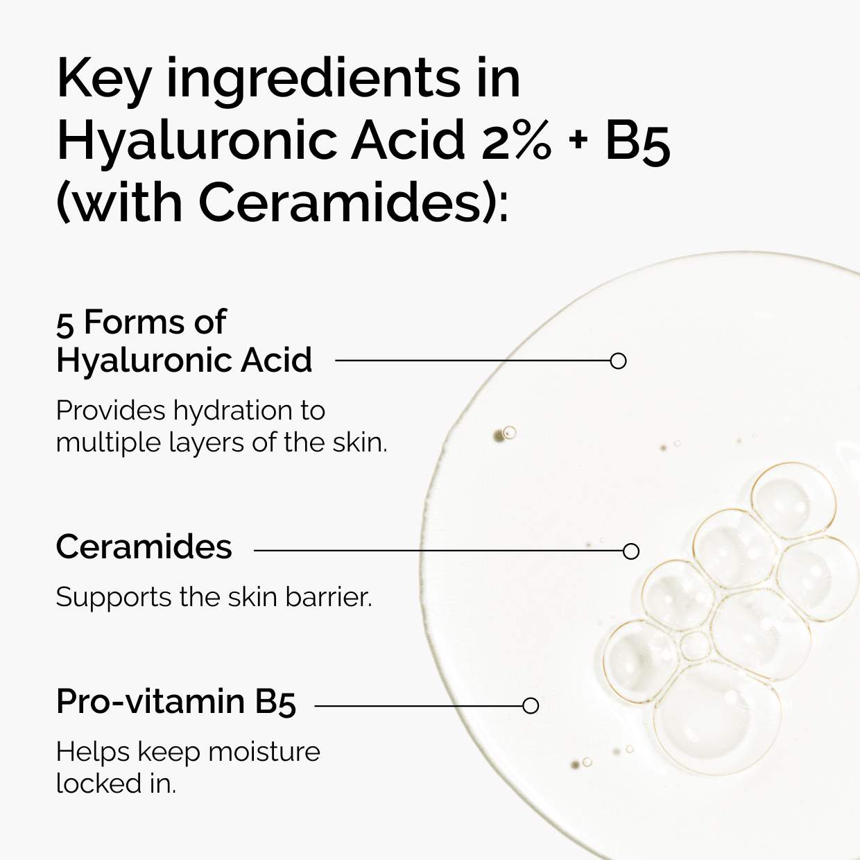 The Ordinary - Hyaluronic Acid 2% + B5 Hydrating Serum with Ceramides - Image 5