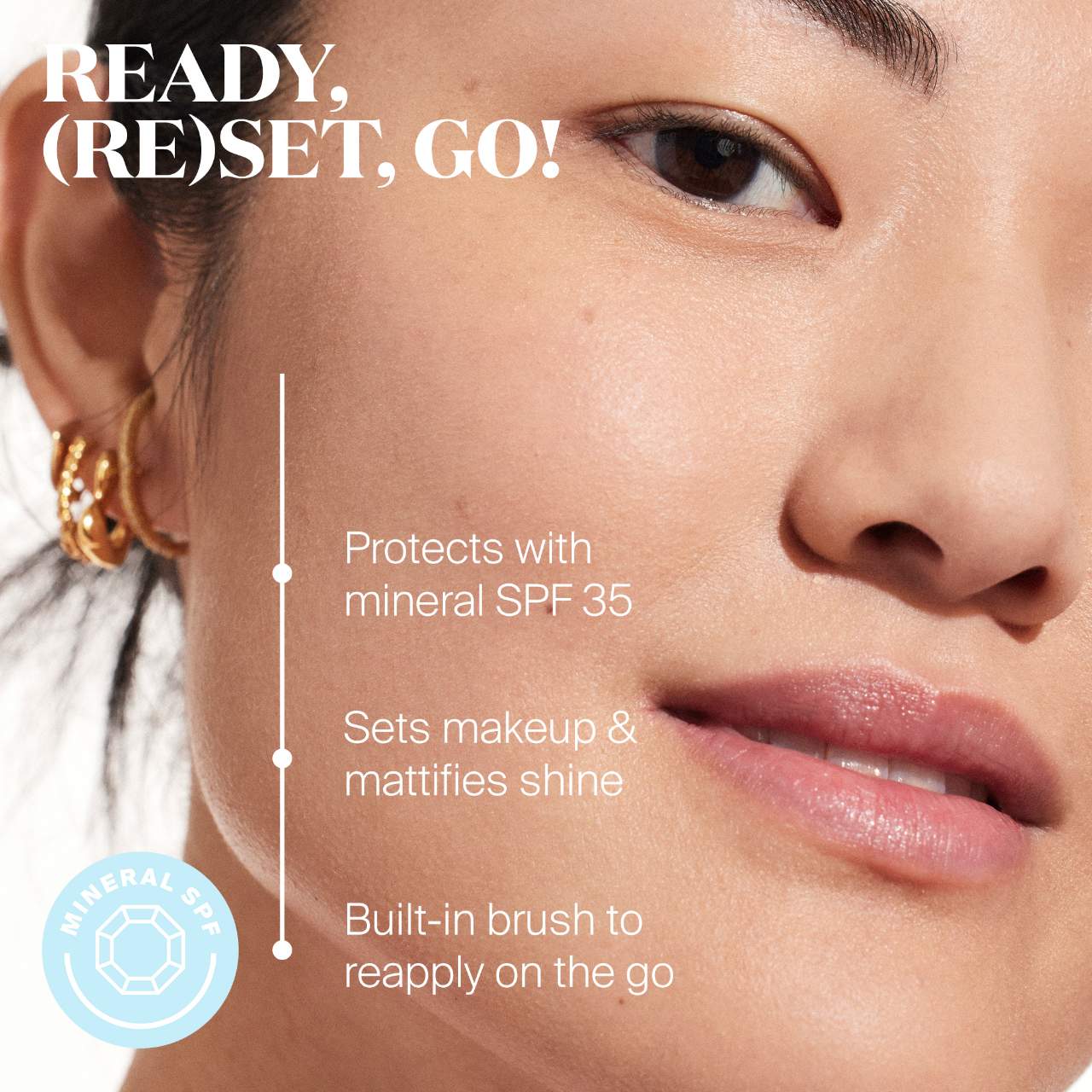 Supergoop! - 100% Mineral (Re)setting Powder Face Sunscreen SPF 35 - Image 3