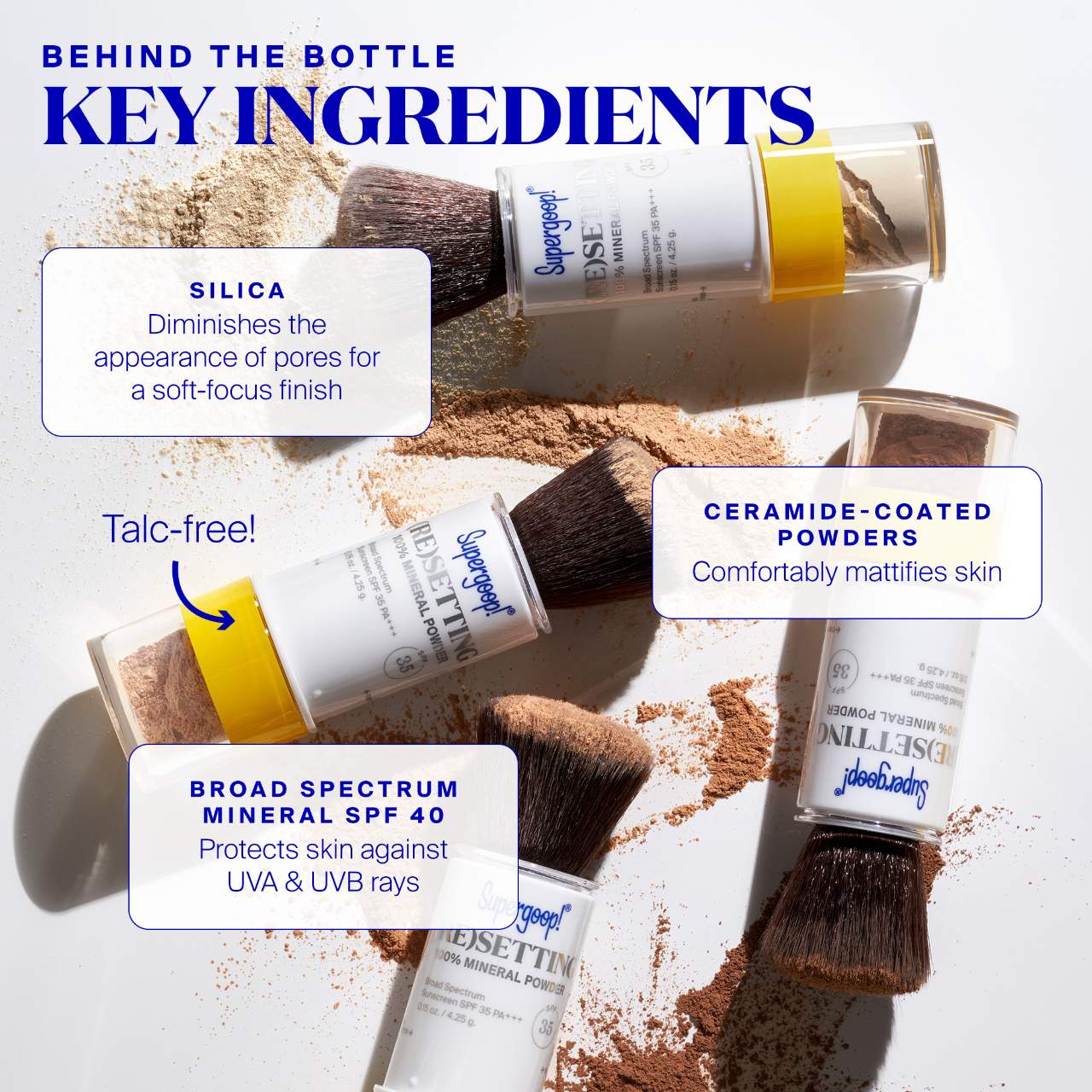 Supergoop! - 100% Mineral (Re)setting Powder Face Sunscreen SPF 35 - Image 4
