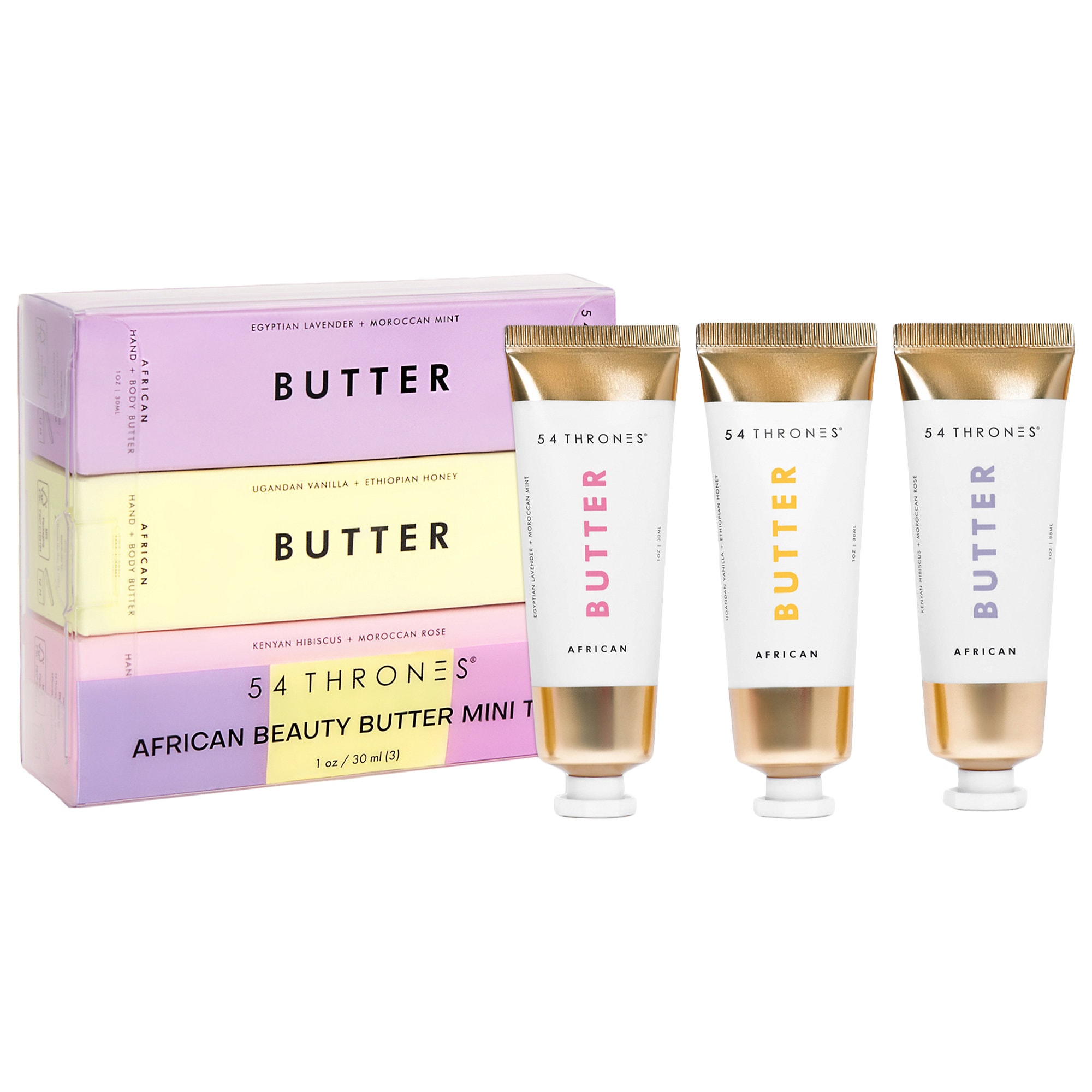 54 Thrones – African Beauty Butter Mini Gift Set