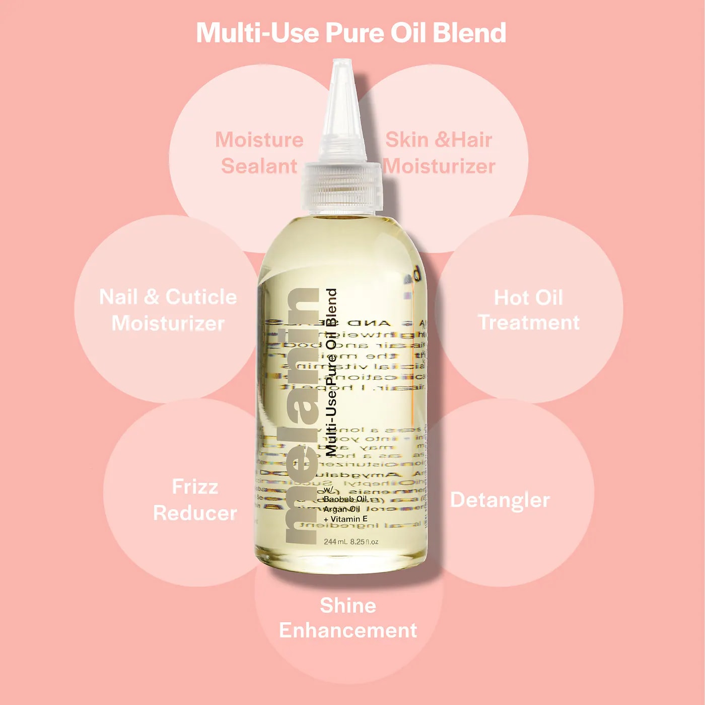 Melanin Haircare - Multi-Use Pure Oil Blend - Image 4