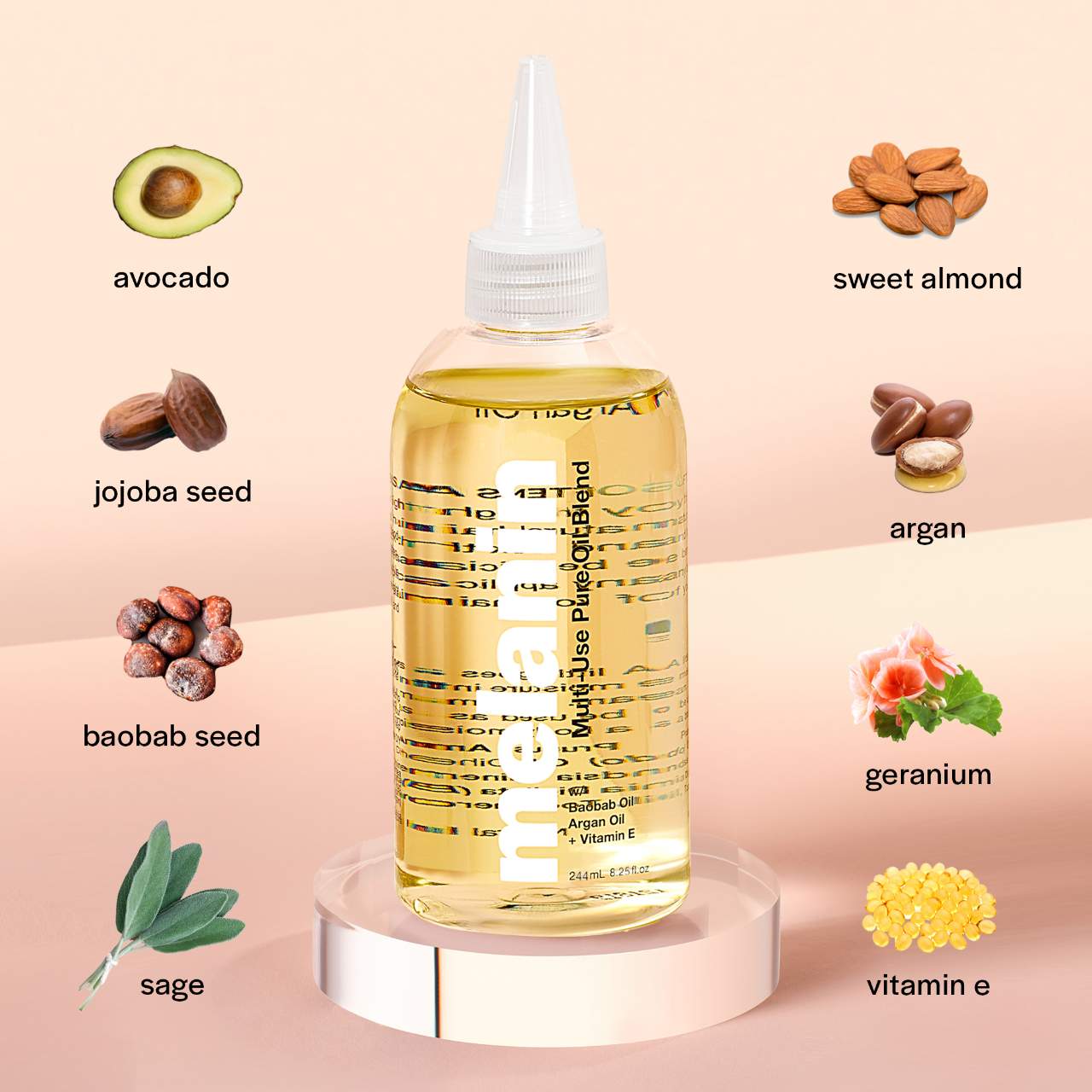 Melanin Haircare - Multi-Use Pure Oil Blend - Image 5