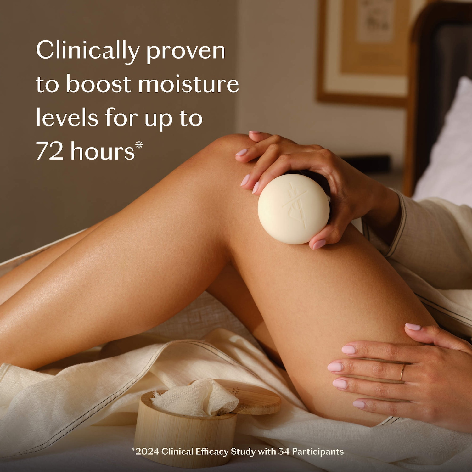 Kate McLeod - The Mini Body Stone - Deep Moisturizing Cocoa Butter Lotion Bar for Dry Skin Treatment - Image 5