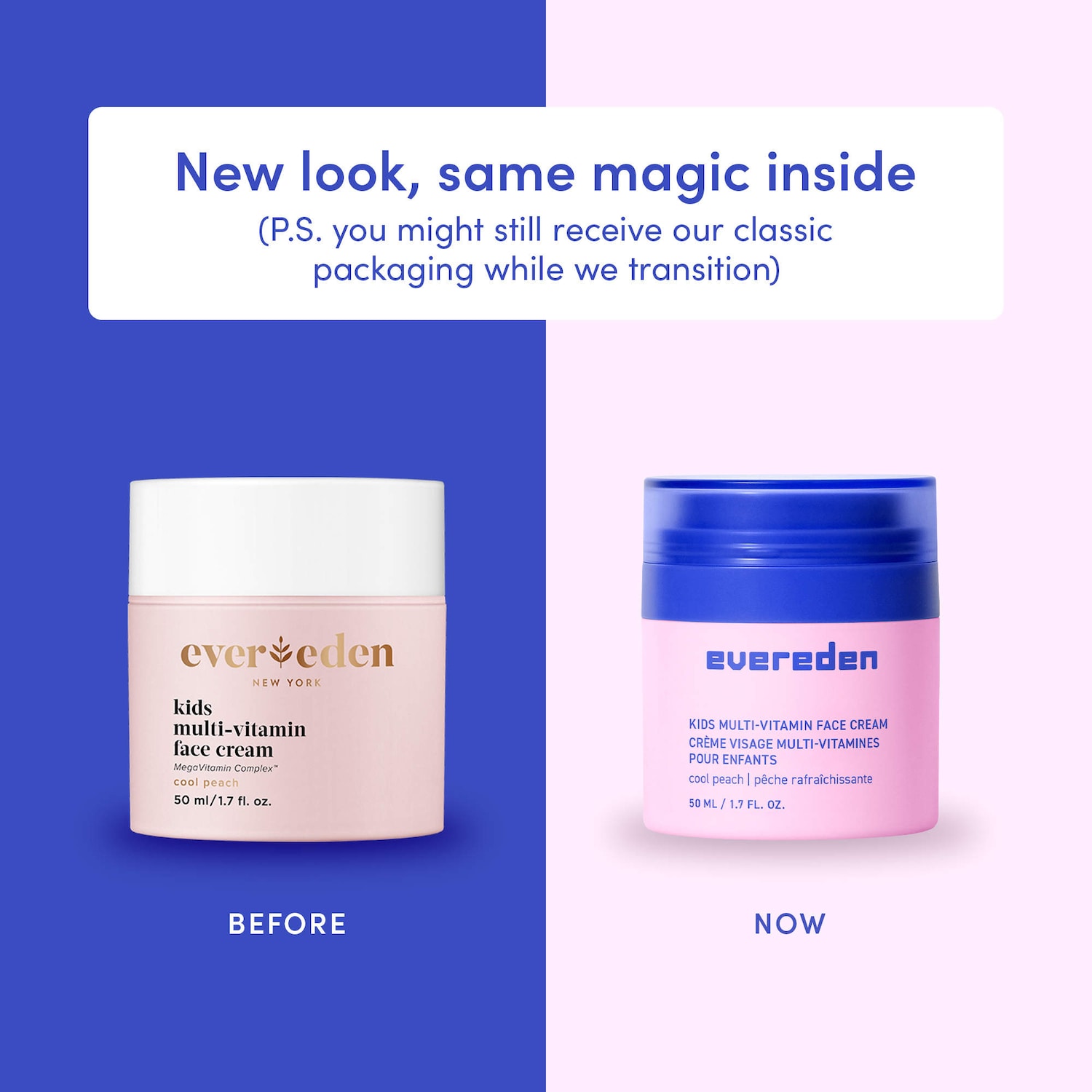 Evereden – Kids & Teen Multi-Vitamin Face Cream with Vitamin E, B3, B5 (Niacinamide) & Squalane