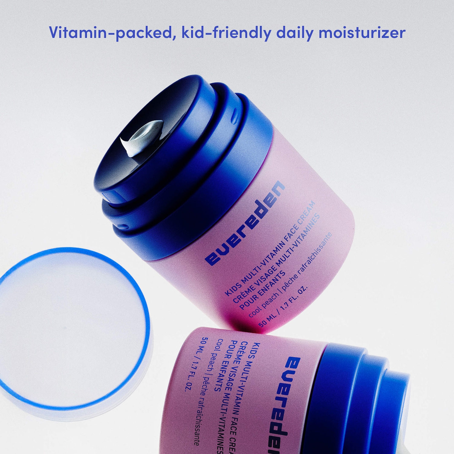 Evereden - Kids & Teen Multi-Vitamin Face Cream with Vitamin E, B3, B5 (Niacinamide) & Squalane - Image 2