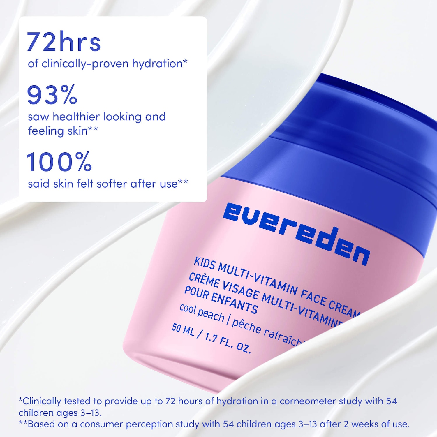 Evereden - Kids & Teen Multi-Vitamin Face Cream with Vitamin E, B3, B5 (Niacinamide) & Squalane - Image 4
