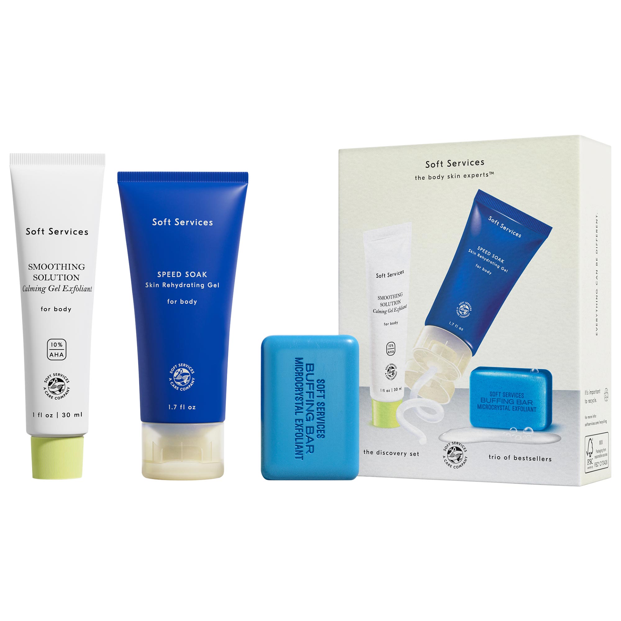 Soft Services - the body skin experts™ Bestsellers Discovery Set