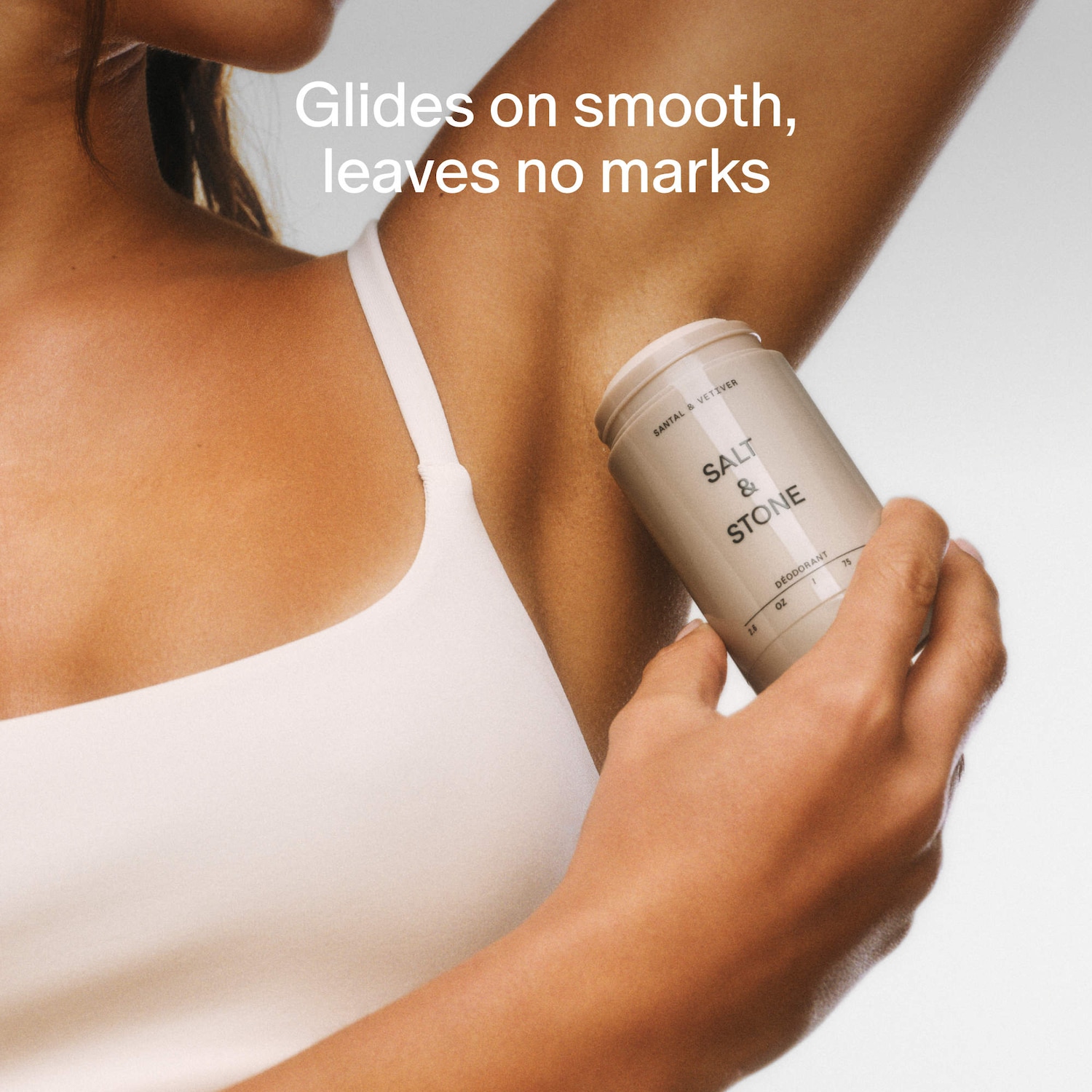 Salt & Stone - Santal & Vetiver Extra-Strength Aluminum-Free Deodorant - Image 2