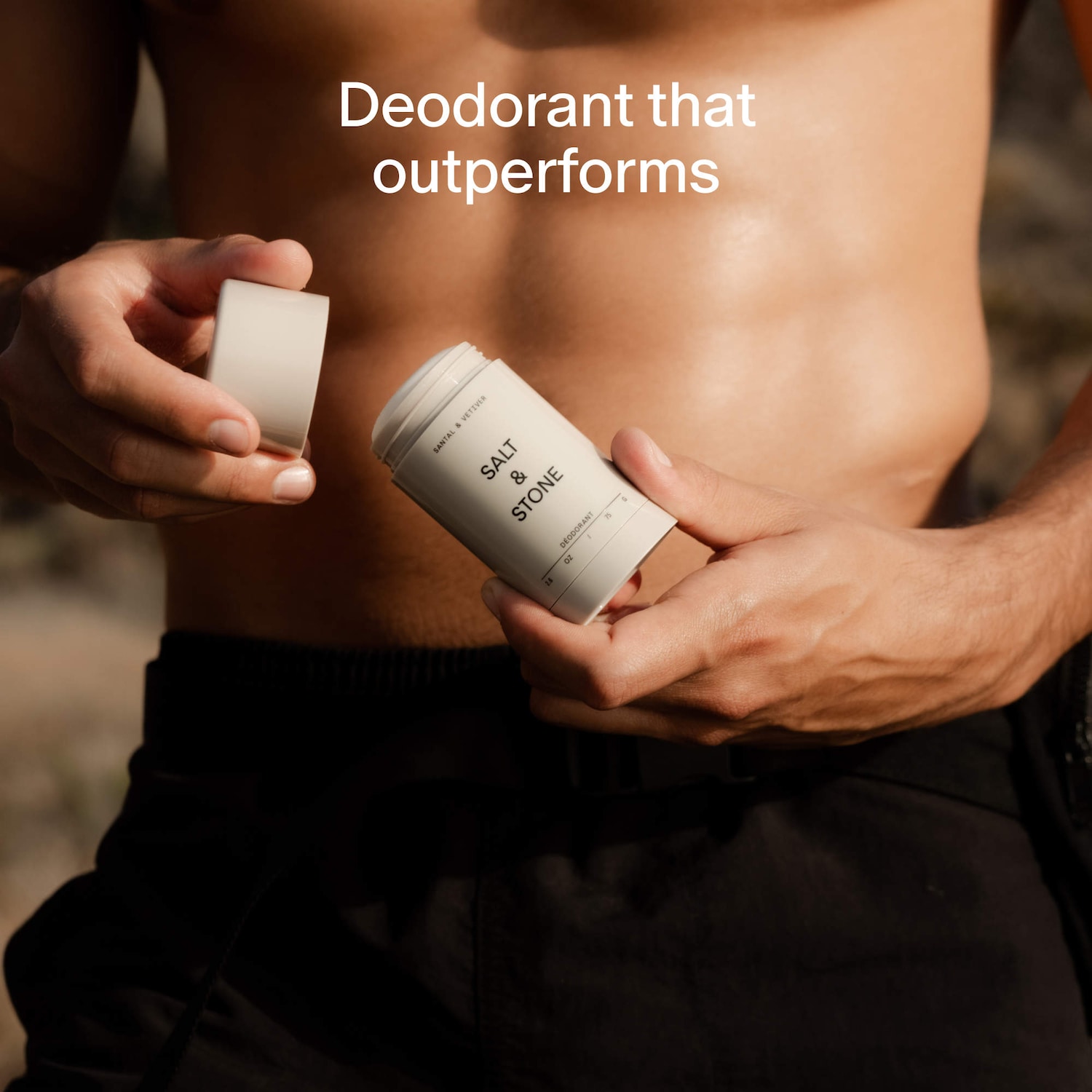 Salt & Stone - Santal & Vetiver Extra-Strength Aluminum-Free Deodorant - Image 4