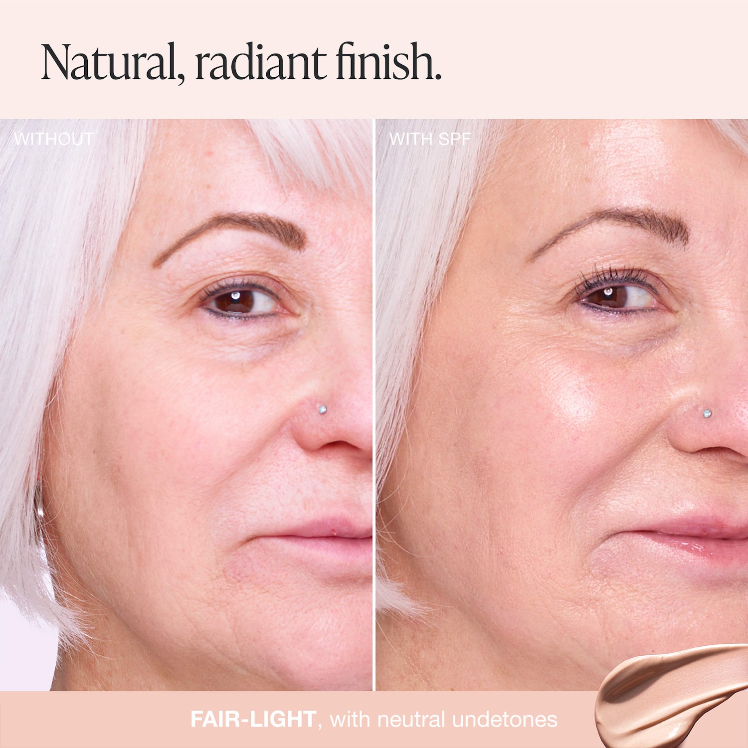 INNBEAUTY PROJECT - Mineral Sun Glow Broad Spectrum Sunscreen SPF 43 PA +++ with Peptides and Vitamin C - Image 2