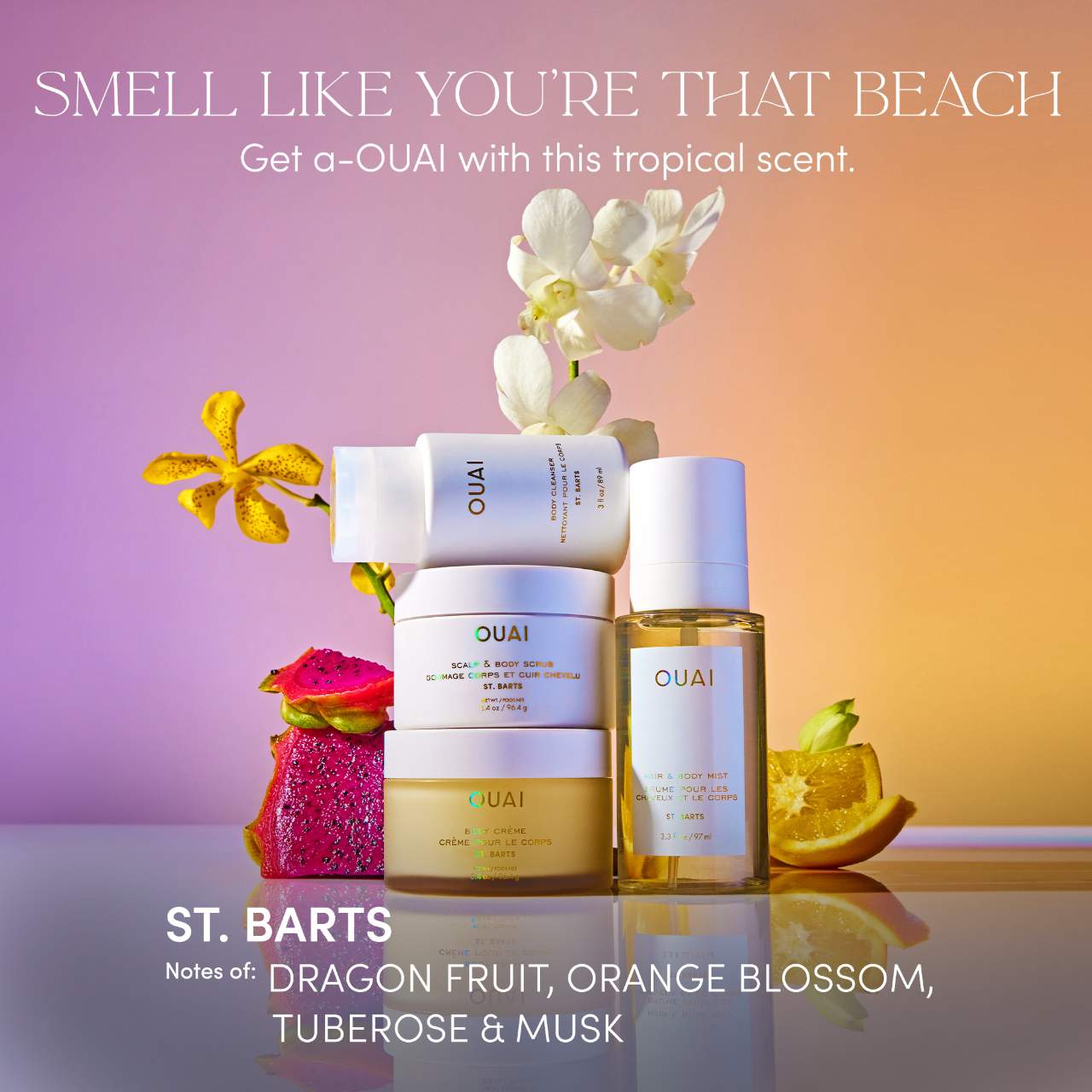 OUAI – Mini St. Barts Gentle Body Wash