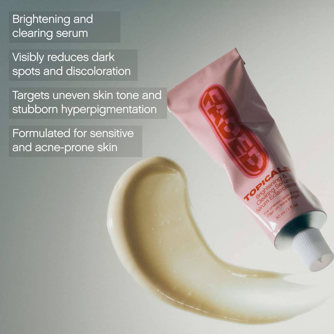 Topicals – Faded Brightening Bundle for Discoloration on Face & Body (UNSCENTED)