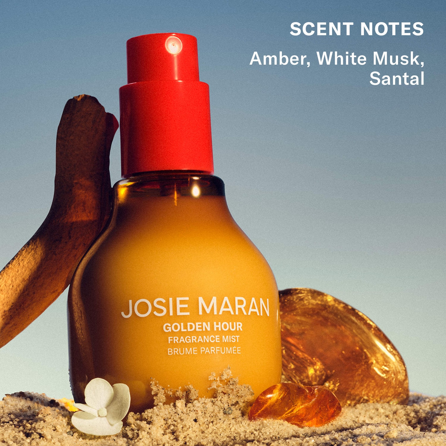 JOSIE MARAN - Golden Hour - Body + Hair Fragrance Mist with 100% Natural Scents - Image 2