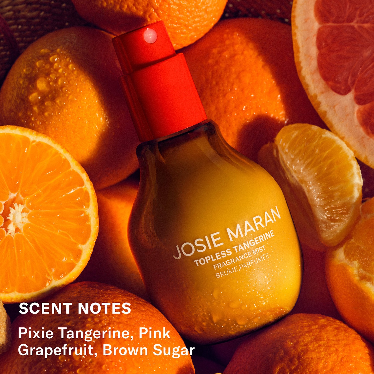 JOSIE MARAN - Topless Tangerine - Body + Hair Fragrance Mist with 100% Natural Scents - Image 2