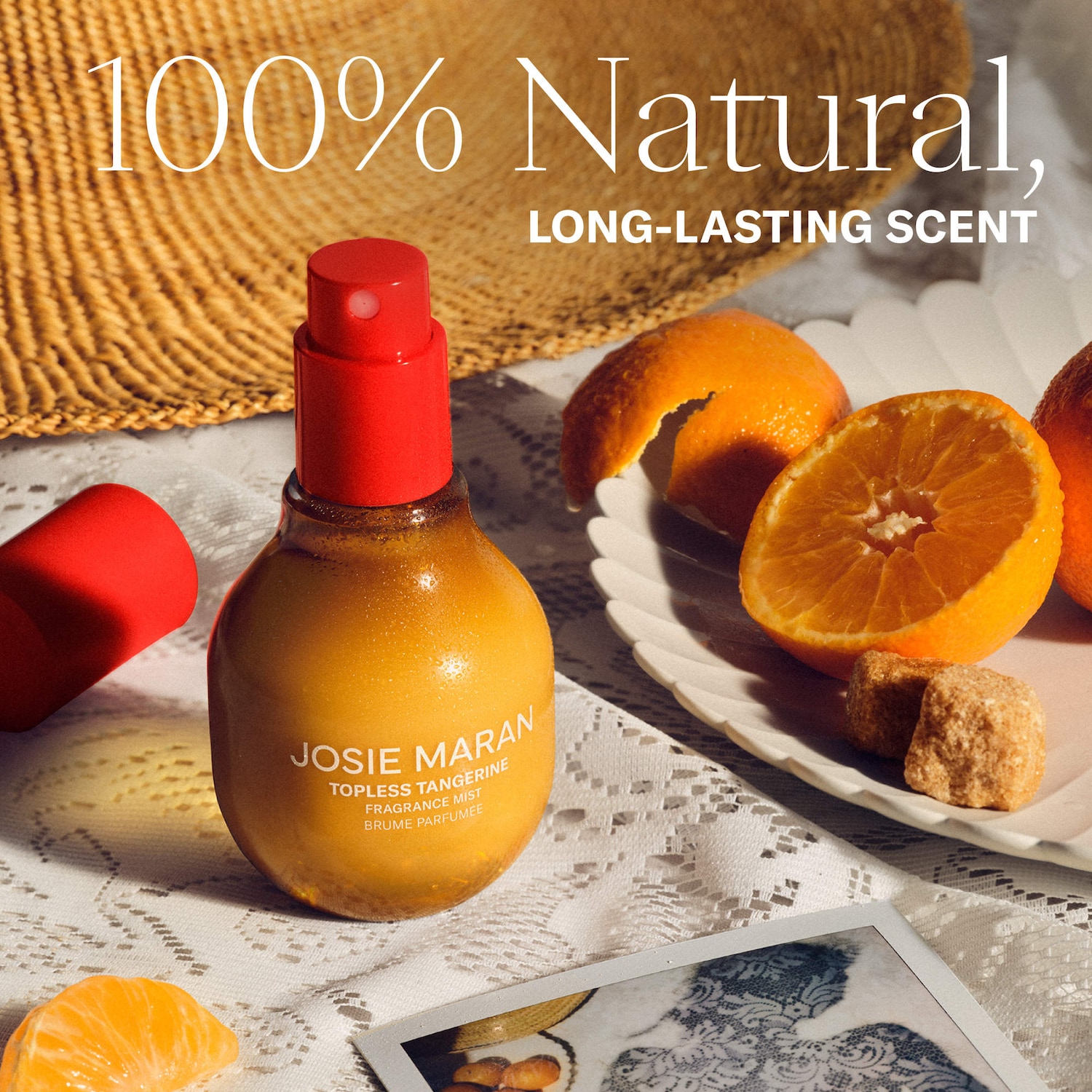JOSIE MARAN - Topless Tangerine - Body + Hair Fragrance Mist with 100% Natural Scents - Image 3