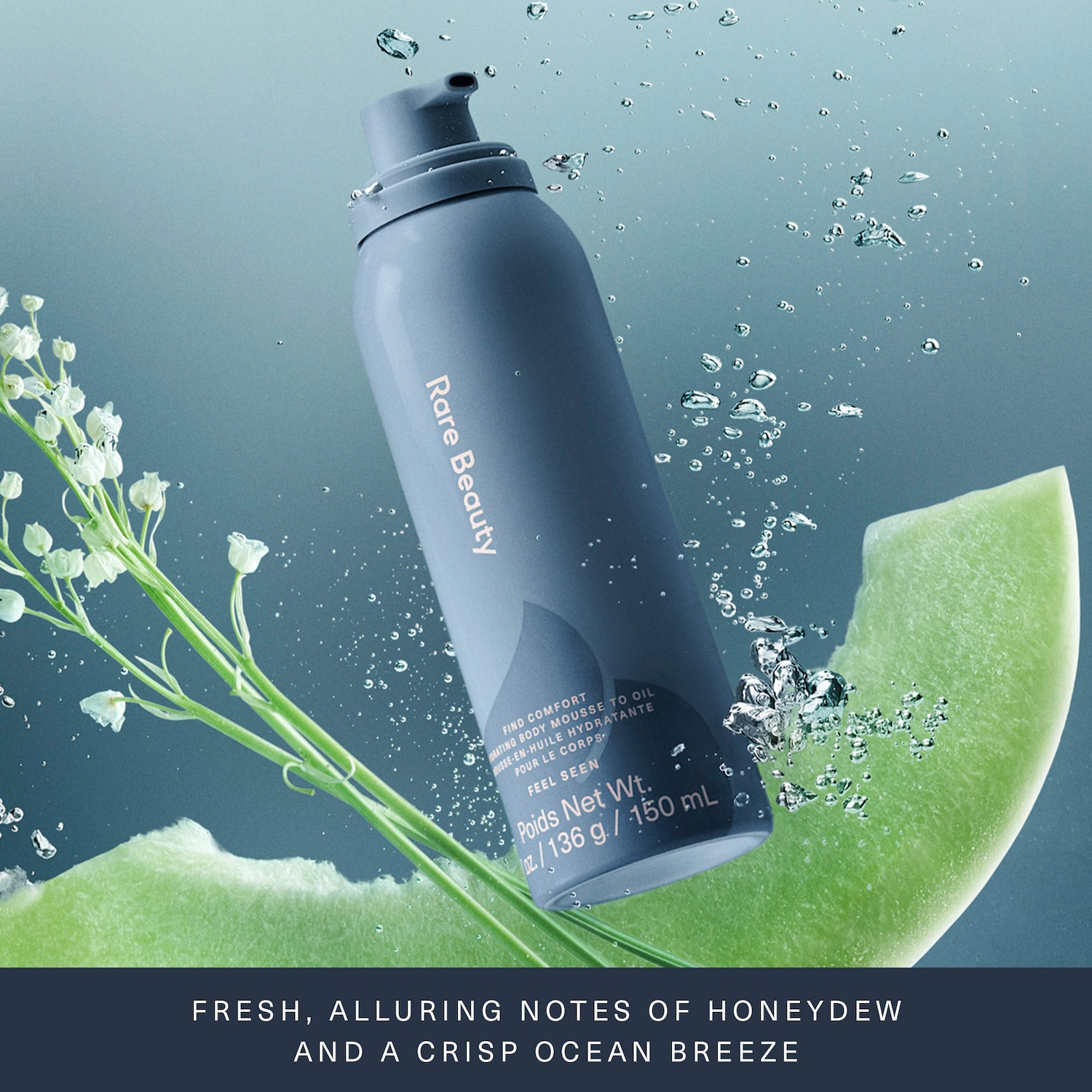 Rare Beauty by Selena Gomez - Find Comfort: Feel Seen Hydrating Body Mousse to Oil - Image 4