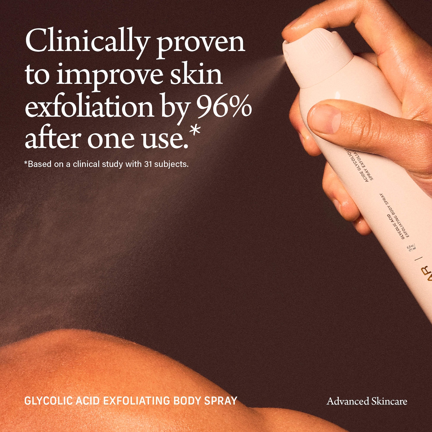 CYKLAR - Glycolic Acid Exfoliating Body Spray for Smooth, Even Skin - Image 3