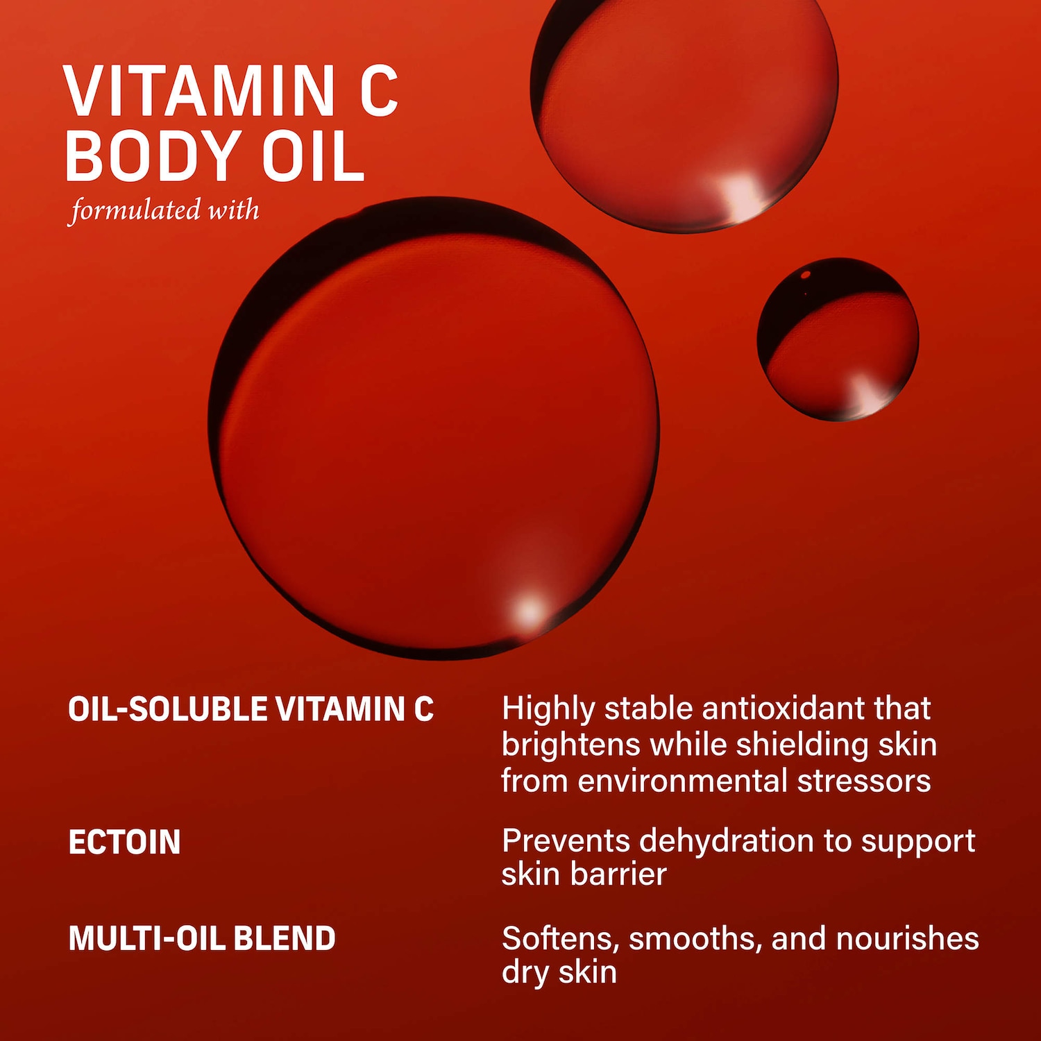 CYKLAR – Naked Neroli Vitamin C Body Oil with Ectoin