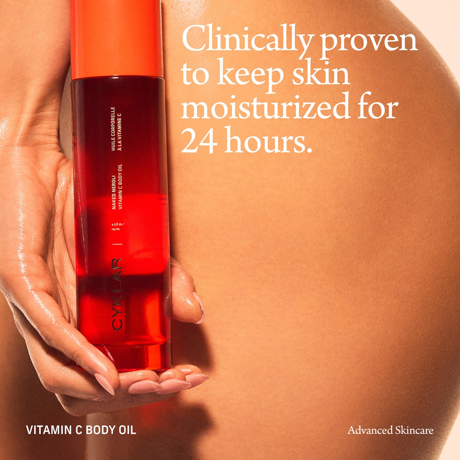 CYKLAR - Naked Neroli Vitamin C Body Oil with Ectoin - Image 3
