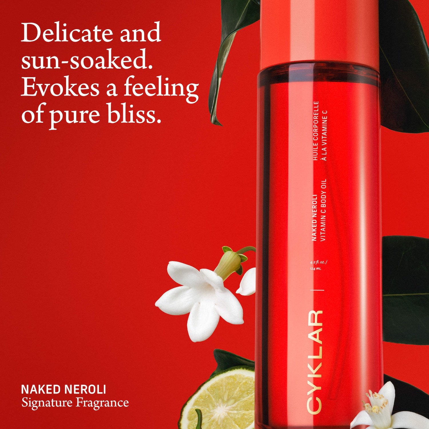 CYKLAR - Naked Neroli Vitamin C Body Oil with Ectoin - Image 4