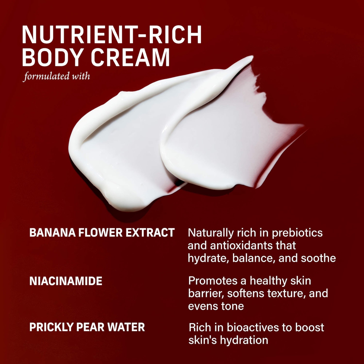 CYKLAR – Rose Bud Nutrient-Rich Body Cream with Niacinamide