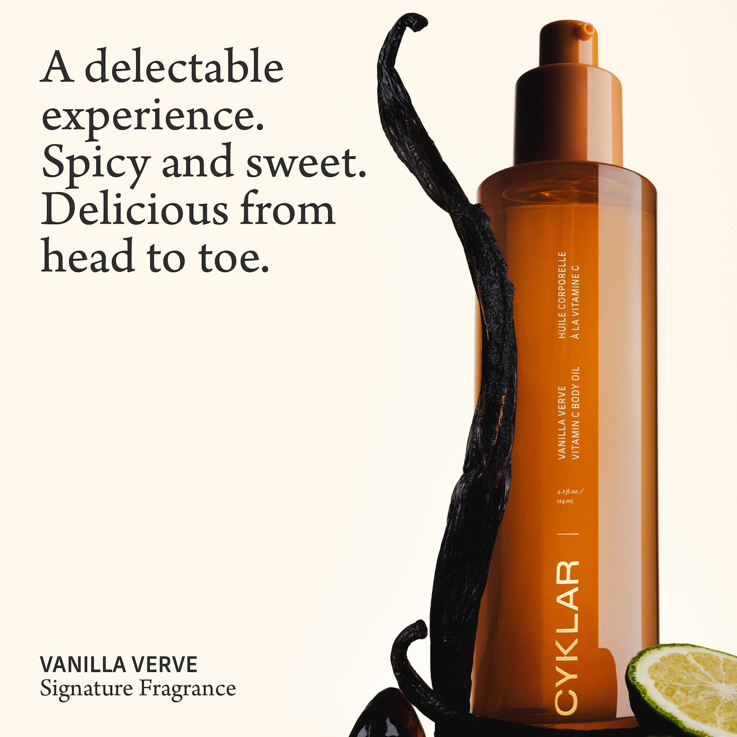 CYKLAR - Vanilla Verve Vitamin C Body Oil with Ectoin - Image 4