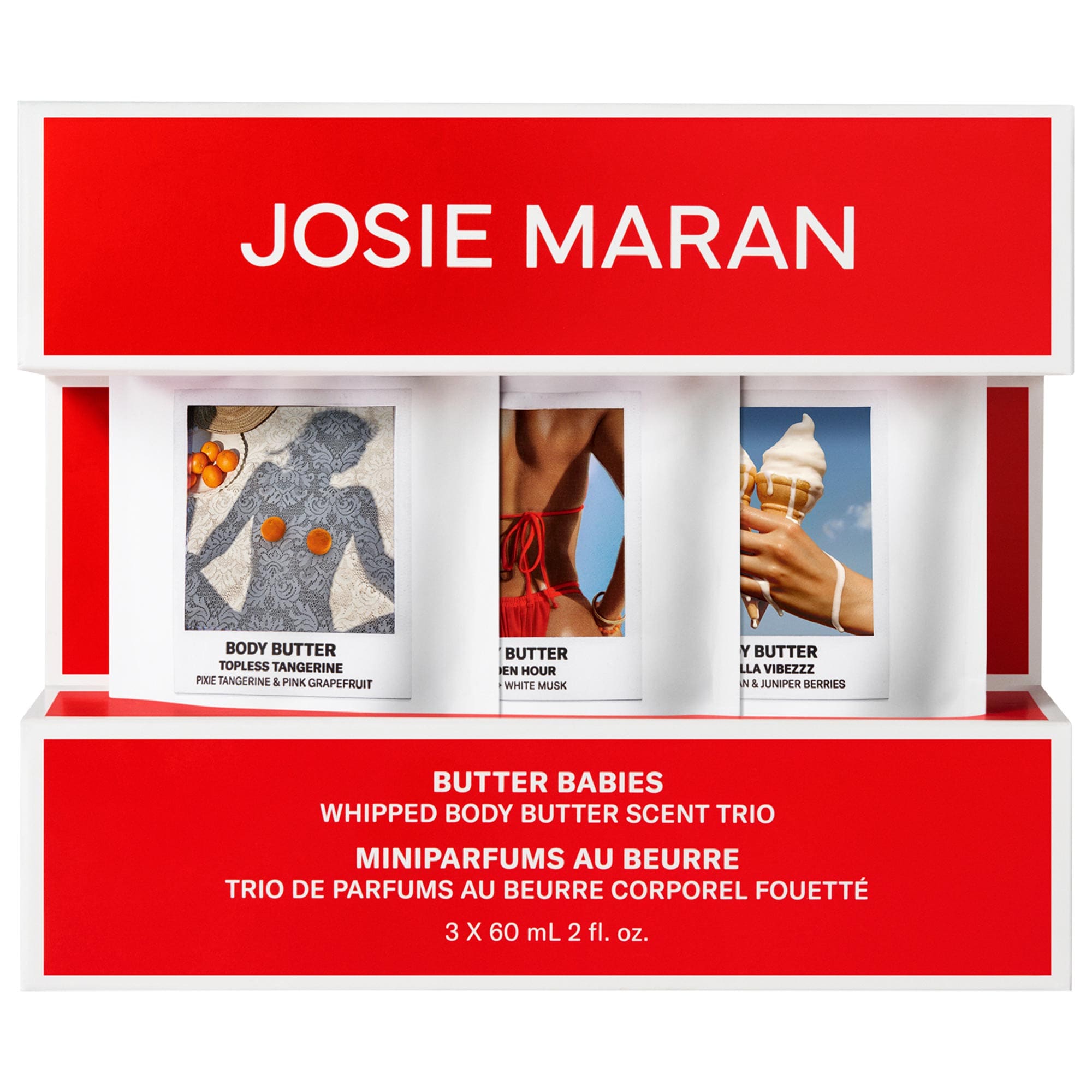 JOSIE MARAN – Butter Babies 3-Piece Body Butter Minis Kit