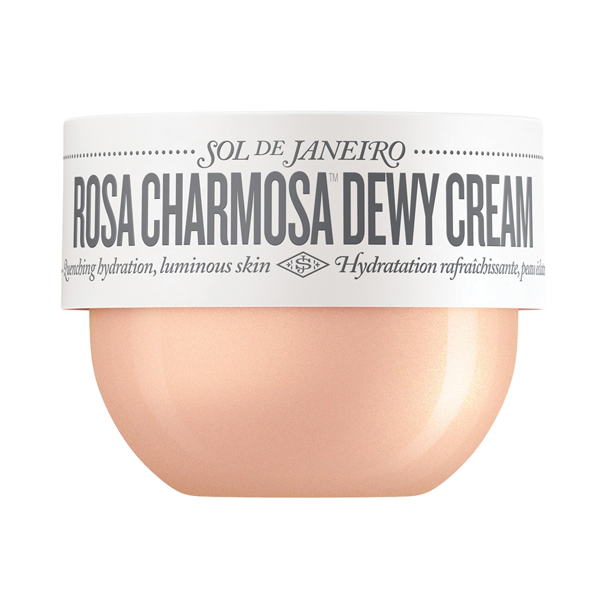 Sol de Janeiro – Mini Rosa Charmosa™ Dewy Body Cream with Rosewater + Crystal Peptides