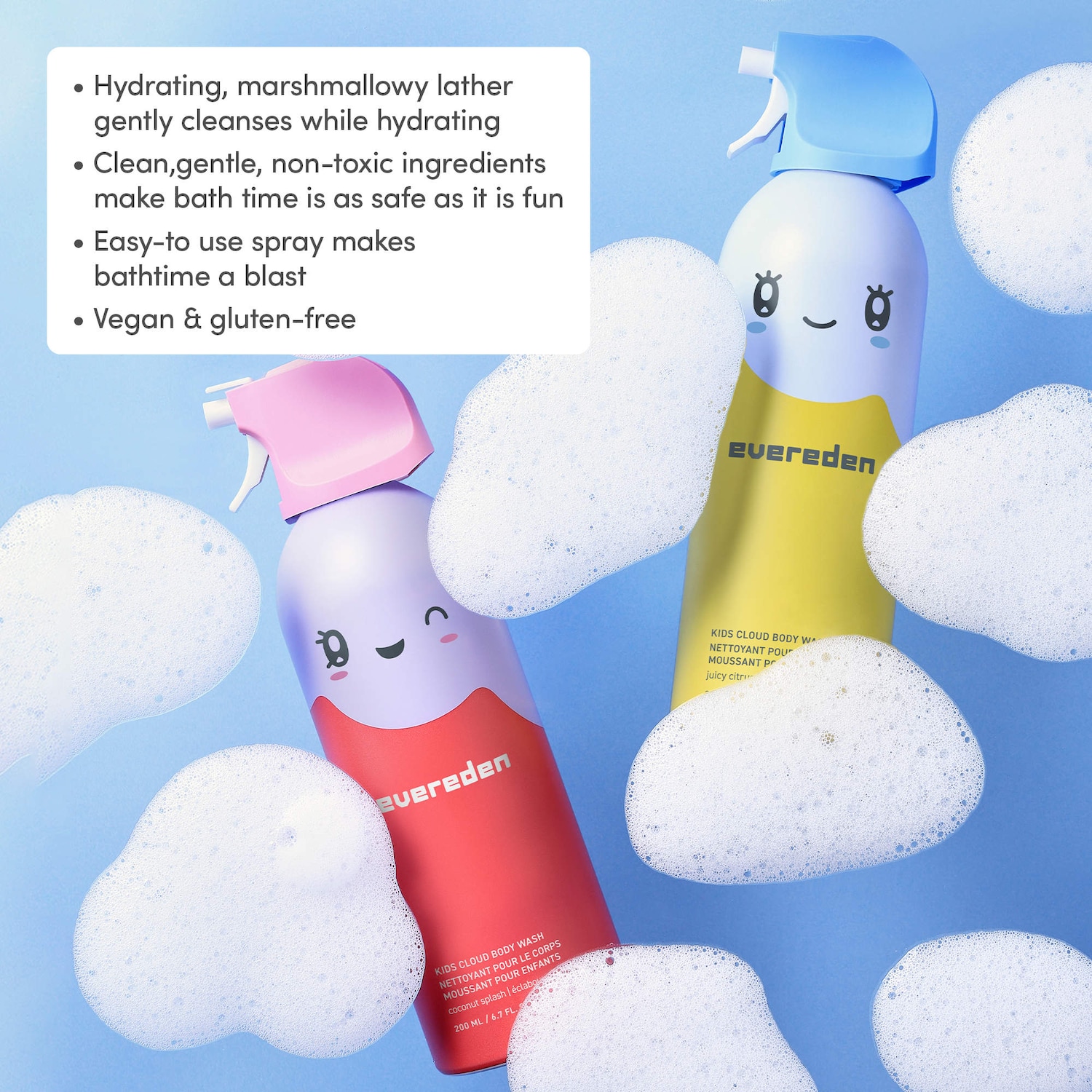 Evereden - Kids Foaming Cloud Body Wash - Image 3