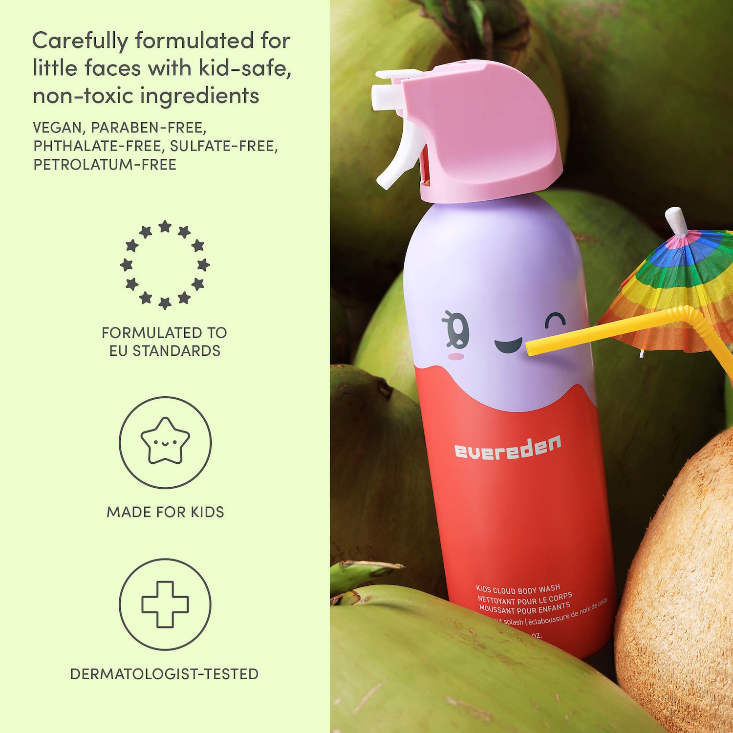 Evereden - Kids Foaming Cloud Body Wash - Image 4