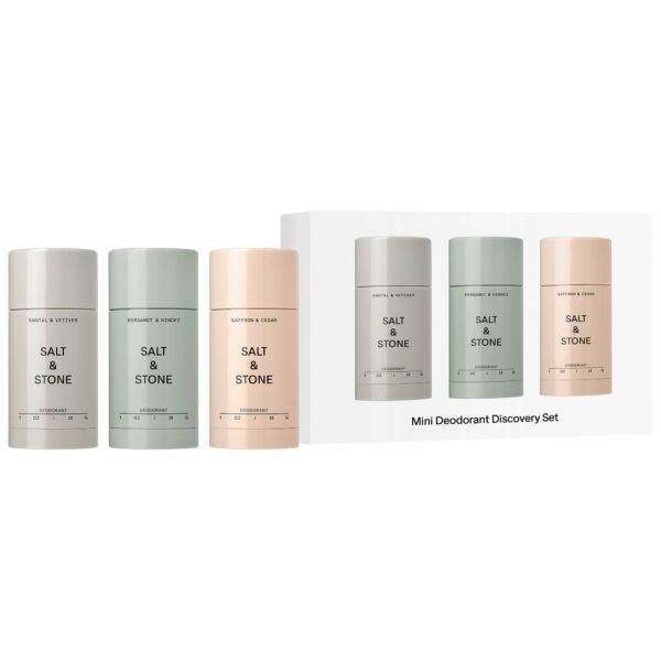 Salt & Stone – Mini Deodorant Discovery Gift Set