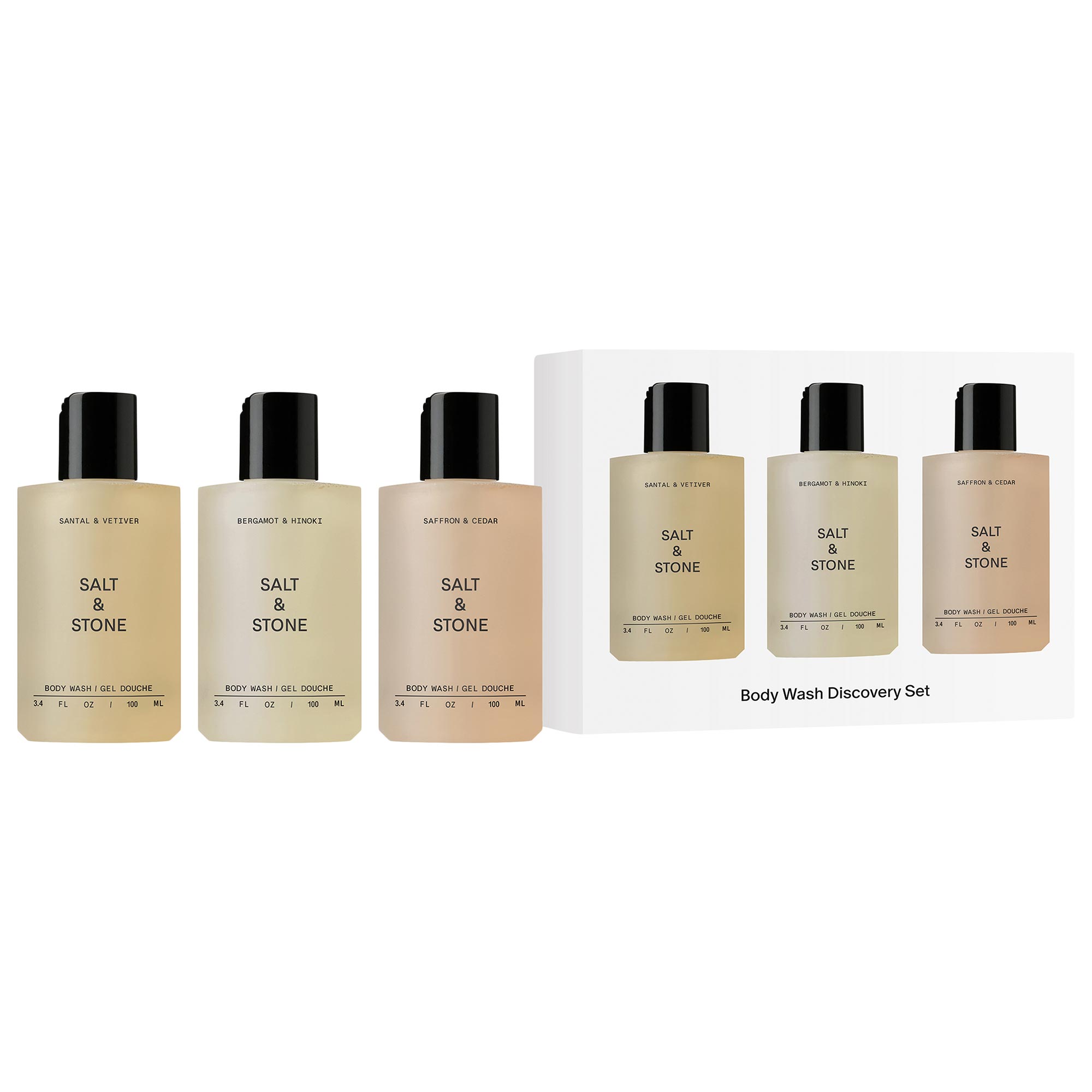 Salt & Stone – Mini Body Wash Discovery Gift Set