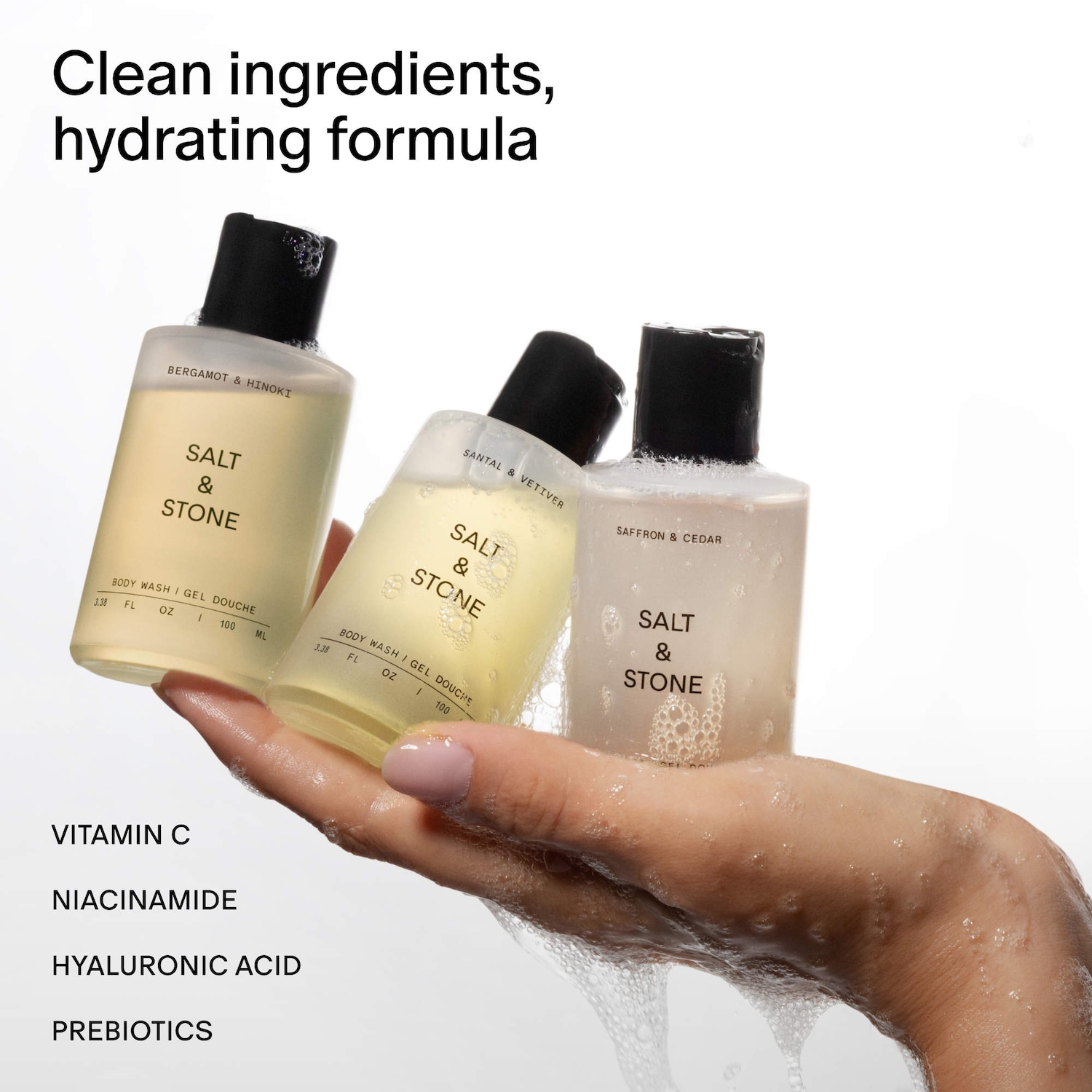 Salt & Stone - Mini Body Wash Discovery Gift Set - Image 2