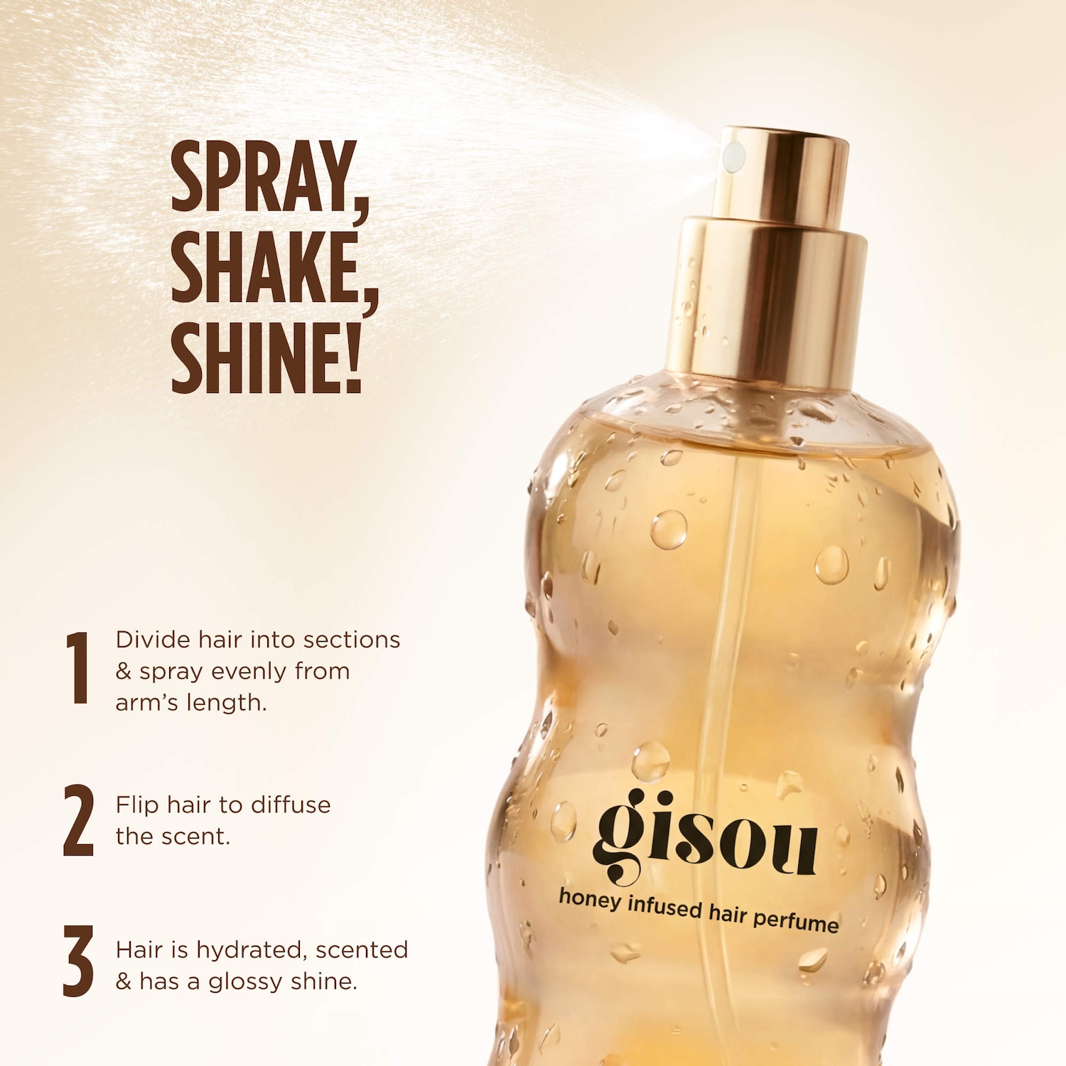 Gisou - Mini Honey Infused Coco-Cacao Hair Perfume - Image 4