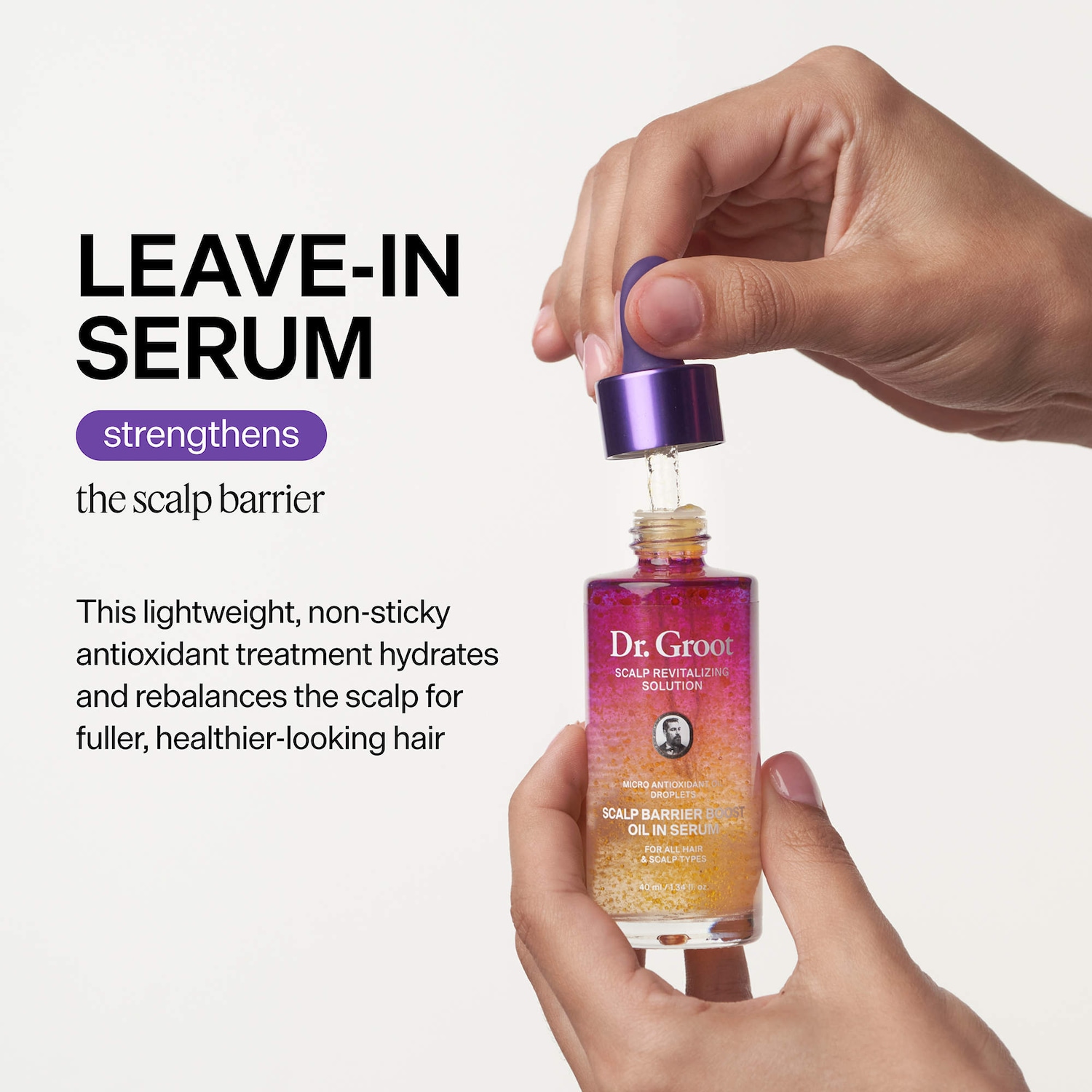 Dr. Groot – Scalp Barrier Boost Oil in Serum Leave-In Hair & Scalp Treatment