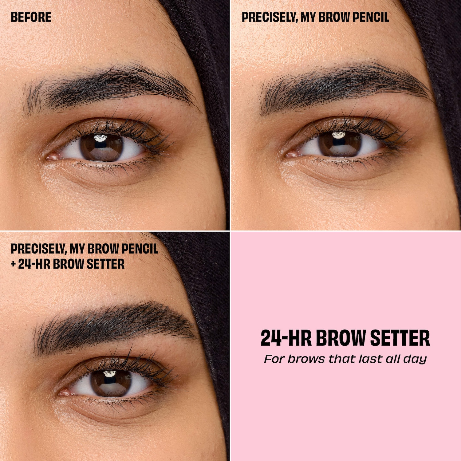 Benefit Cosmetics - 24-HR Brow Setter Clear Brow Gel with Lamination Effect - Image 3
