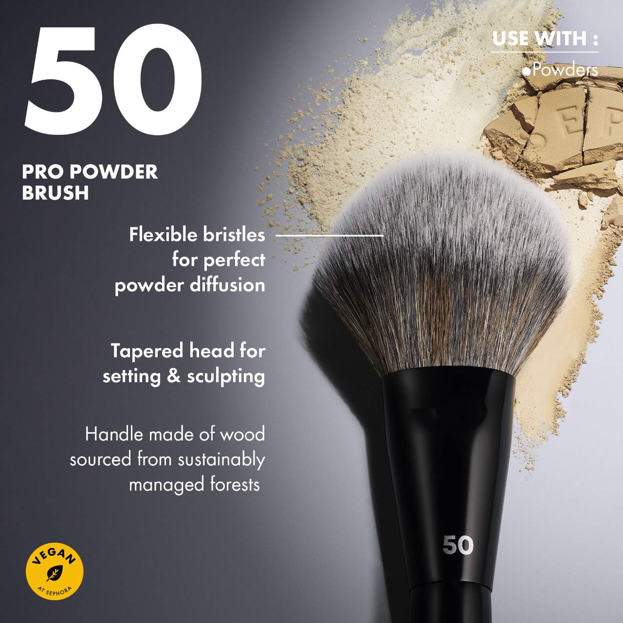 SEPHORA COLLECTION – PRO Powder Brush #50