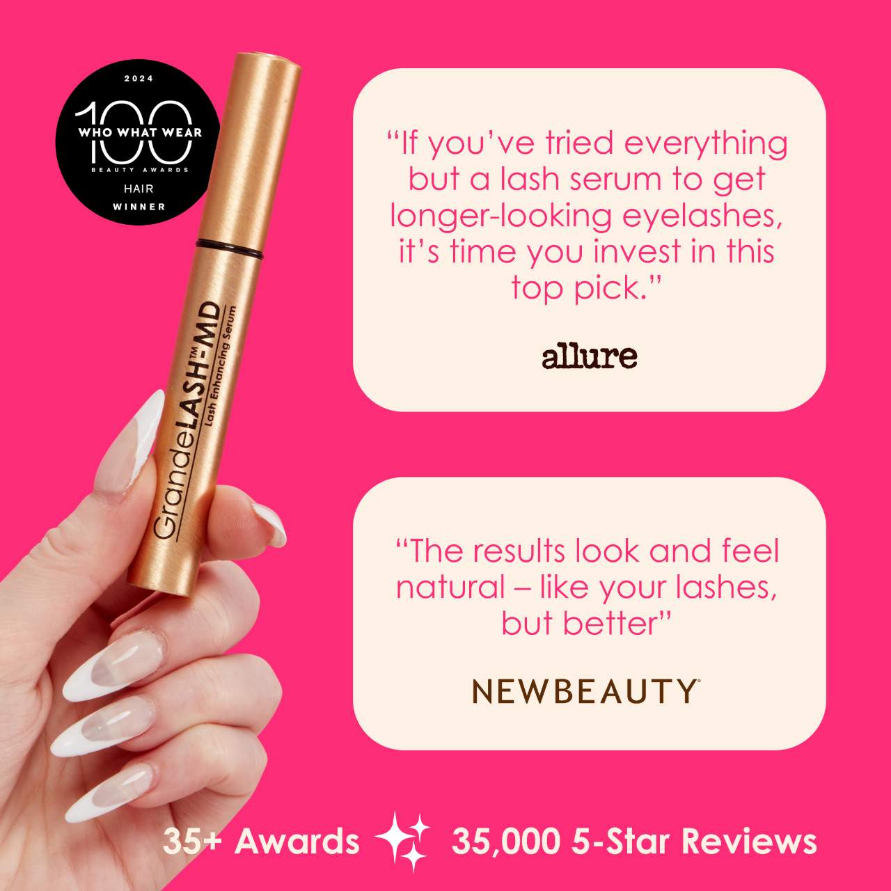 Grande Cosmetics - GrandeLASH-MD Lash Enhancing Serum Mini - Image 2