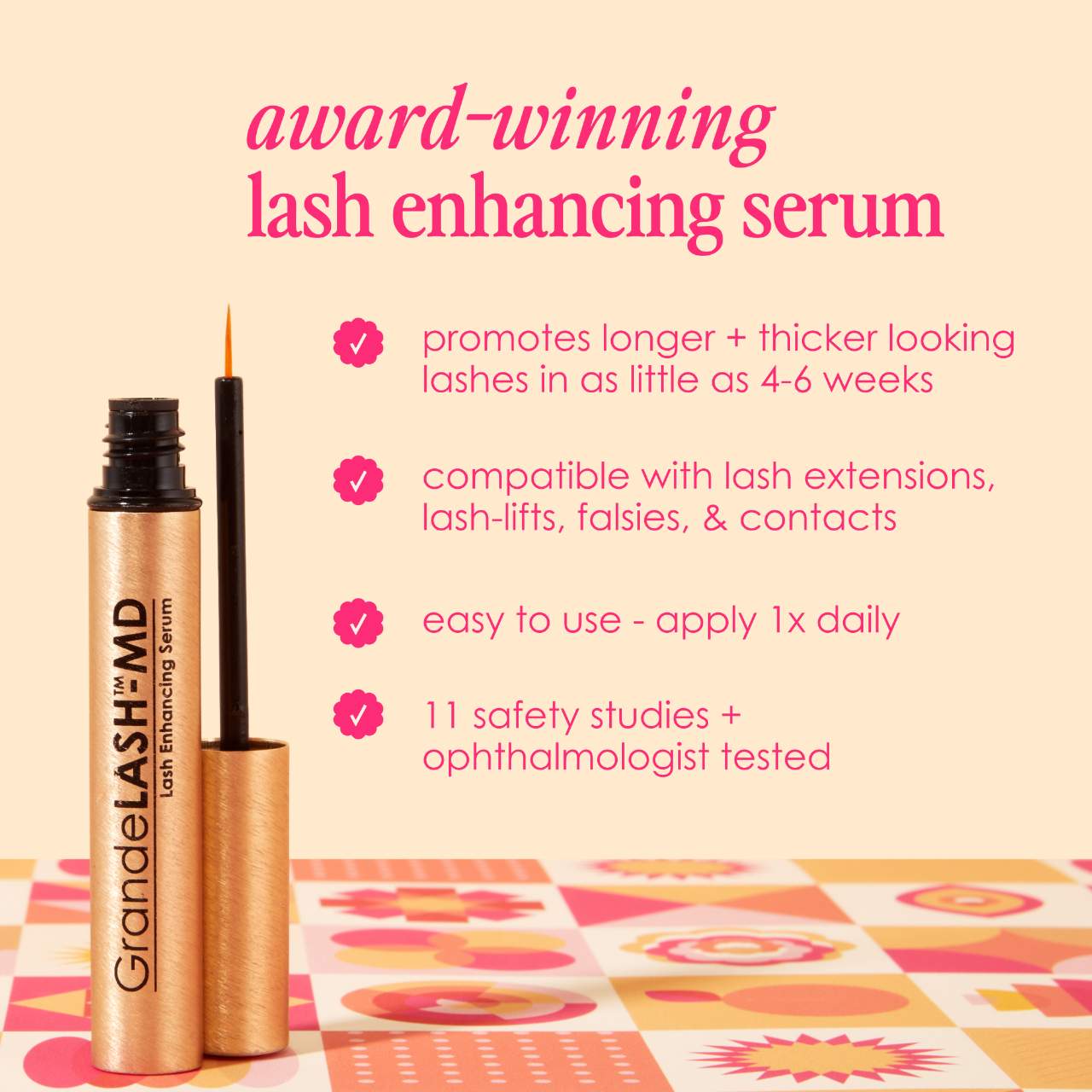 Grande Cosmetics - GrandeLASH-MD Lash Enhancing Serum Mini - Image 3