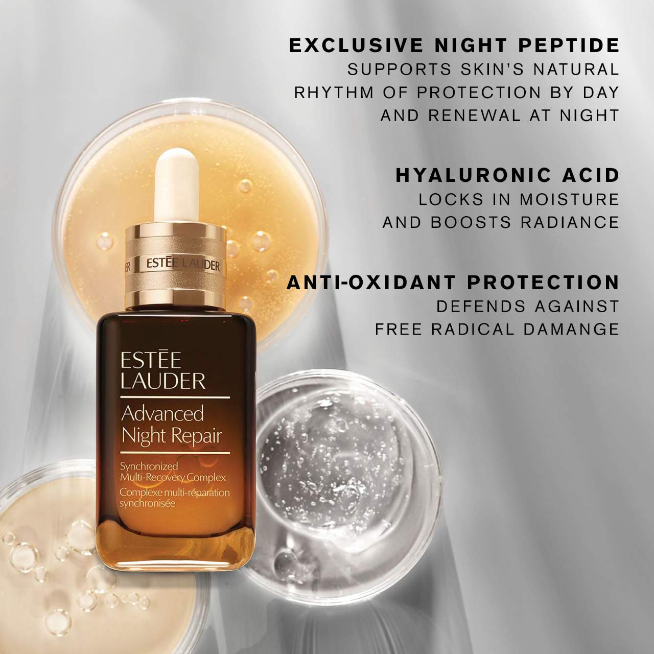 Estée Lauder - Mini Advanced Night Repair Multi-Recovery Complex Serum with Hyaluronic Acid - Image 5