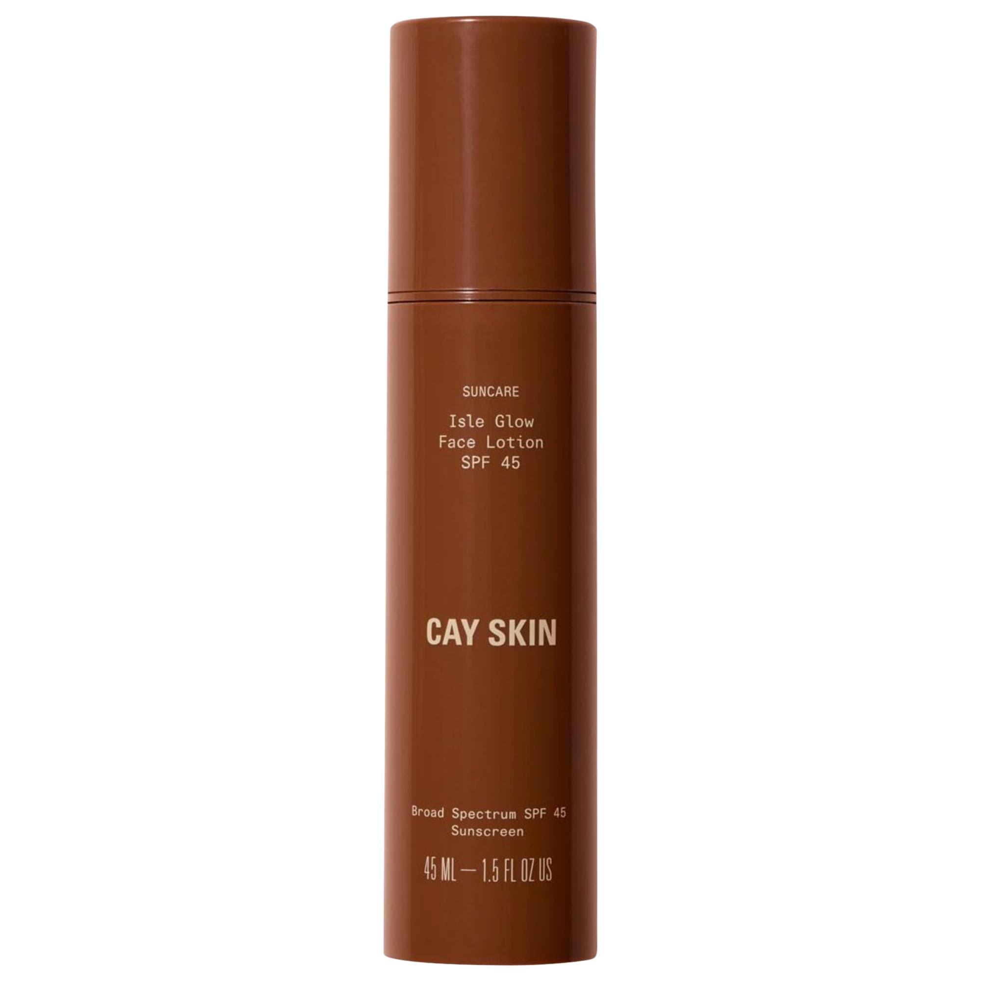 CAY SKIN – Isle Glow Face Sunscreen Moisturizer SPF 45 with Sea Moss and Niacinamide