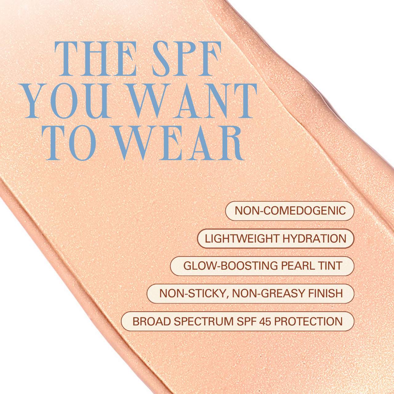 CAY SKIN - Isle Glow Face Sunscreen Moisturizer SPF 45 with Sea Moss and Niacinamide - Image 3