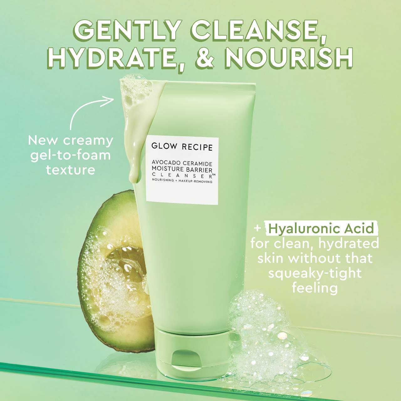 Glow Recipe – Avocado Ceramide Moisture Barrier Cleanser