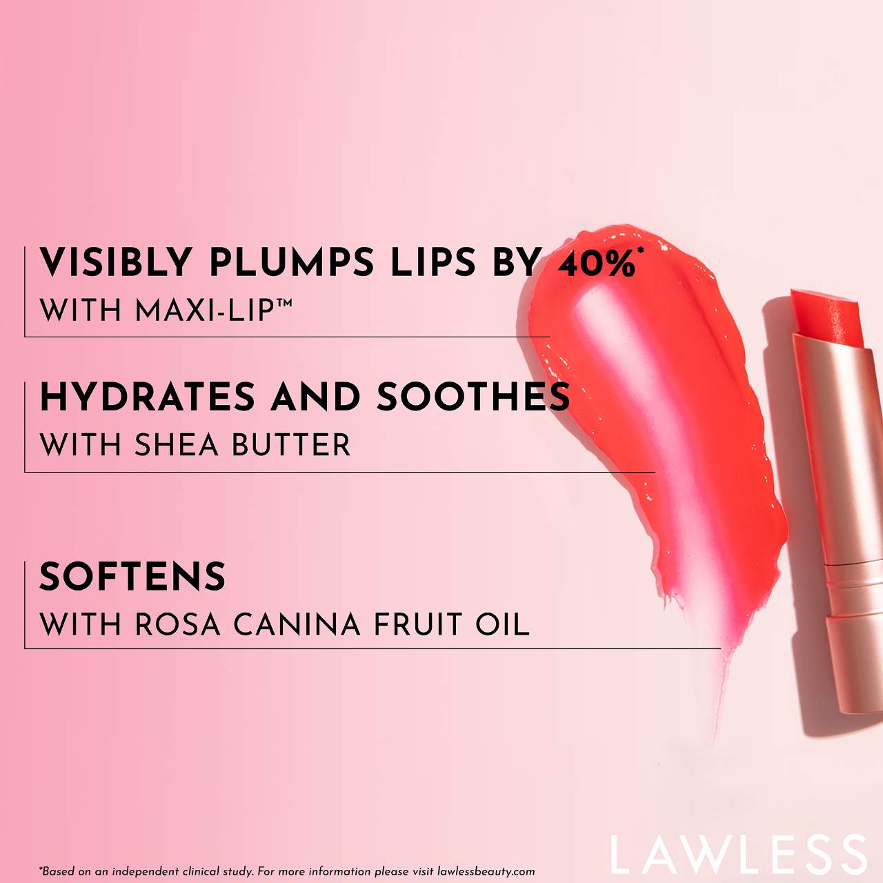 LAWLESS - Forget the Filler Lip-Plumping Line-Smoothing Tinted Lip Balm - Image 5