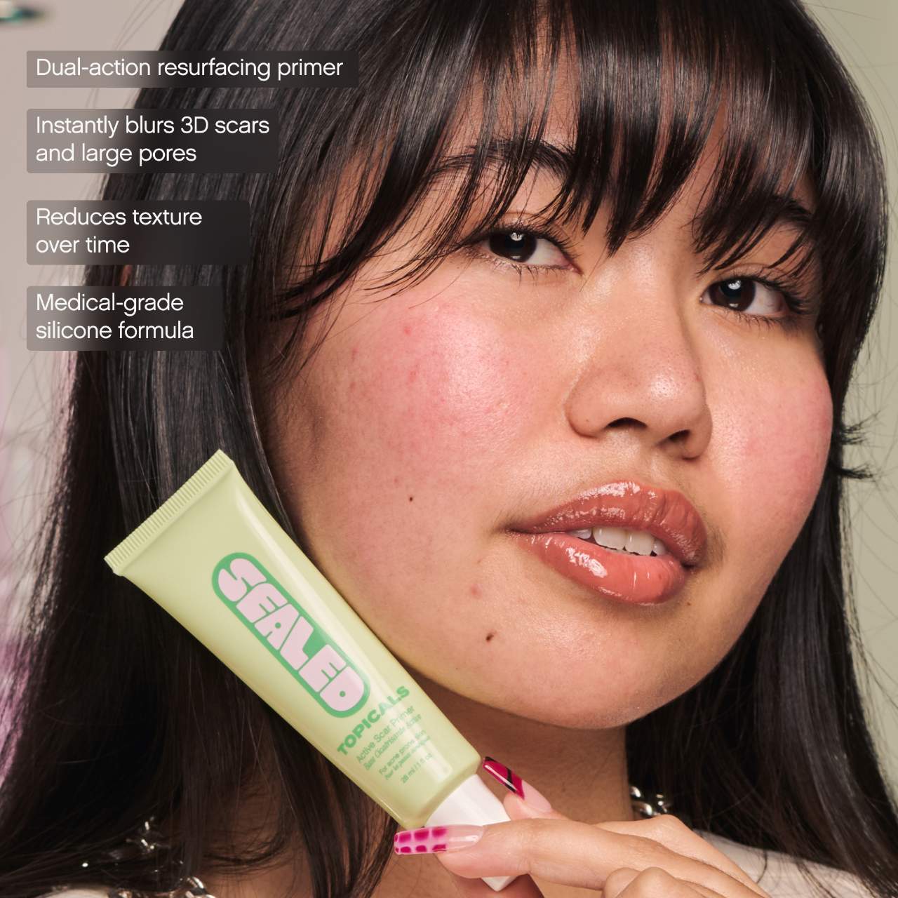 Topicals – Sealed Active Scar Filling Primer for Acne Prone Skin