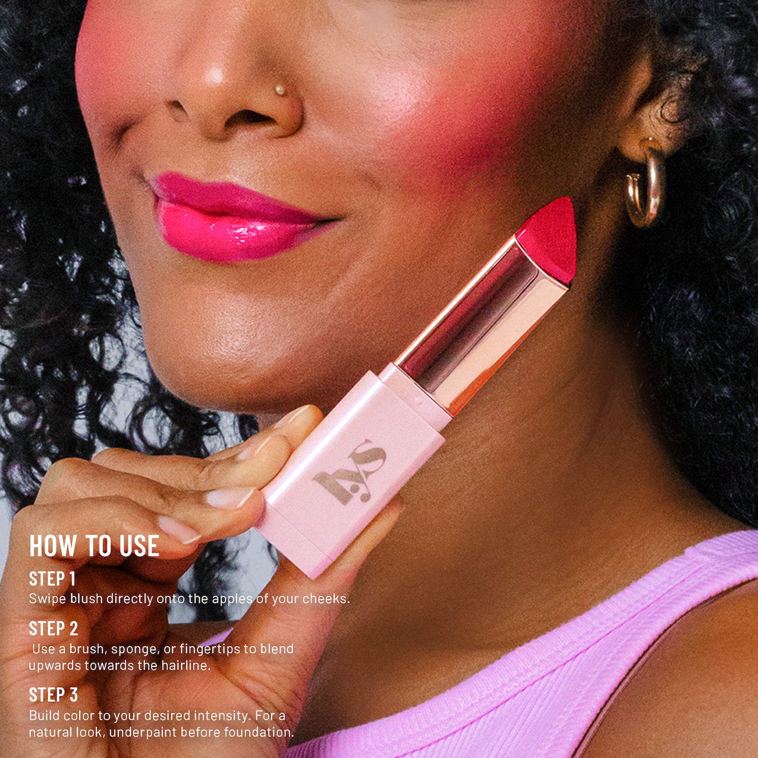 LYS Beauty - Higher Standard Cream Glow Blush Sticks - Image 4